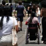 Brasília (DF), 16/11/2025 - Candidatos comparecem a local de prova para realização do segundo dia do Exame Nacional do Ensino Médio (Enem) 2025. Foto: Marcelo Camargo/Agência Brasil