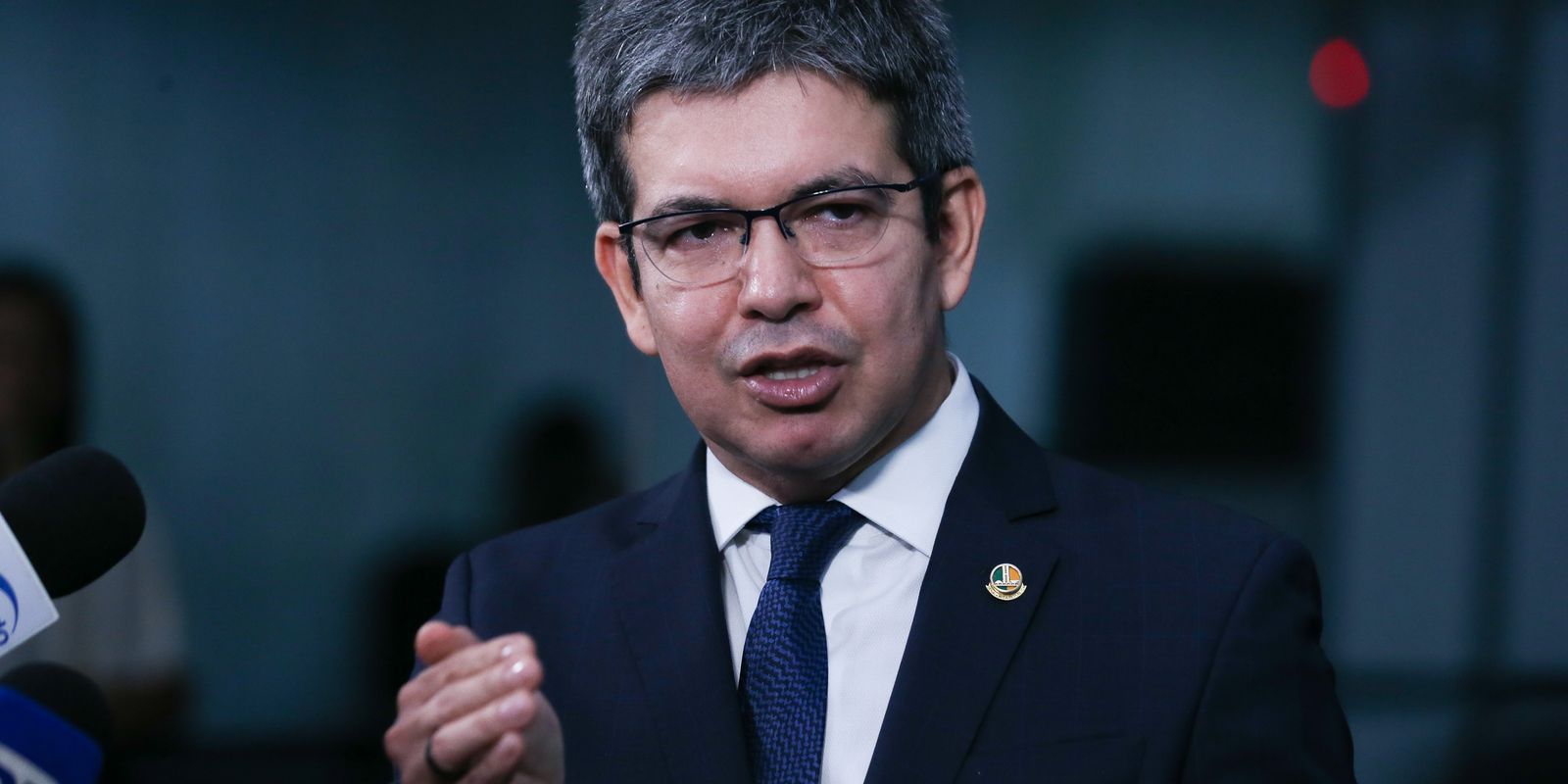 Brasília (DF) 11/04/2024 Senador, Randolfe Rodrigues, durante coletiva no Senado.  Foto Lula Marques/ Agência Brasil