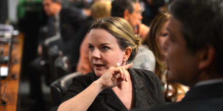 Gleise culpa Selic pela dívida pública e não as despesas do governo