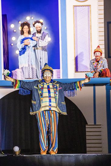 Brasília (DF), 24/12/2025 - Arilson Lopes - Artistas periféricos de auto de Natal têm lutas em suas comunidades.
Foto: HANS VON MANTEUFFEL/Divulgação