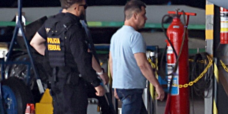 Silvinei Vasques chega a Brasília e ficará preso na Papuda