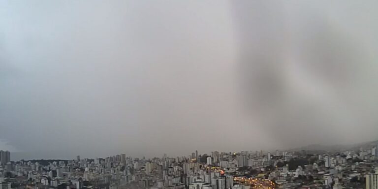 Minas Gerais tem alerta de perigo para tempestades e rajadas de vento