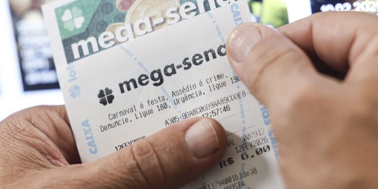 Bilhete de loteria traz alerta de combate à violência contra a mulher