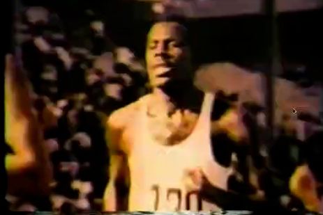 26/02/2026 - Personagens Cubanos - Feliz Jorge ainda jovem, quando era um atleta da corrida de 1,5 mil e 5 mil metros. Foto: Arquivo Pessoal/Divulgação