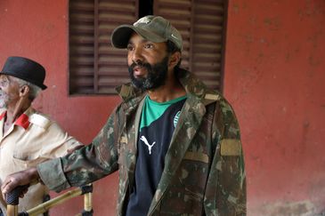 Brasília (DF), 26/03/2026 - Roberto Braga, morador do Quilombola Antinha de Baixo no Santo Antônio do Descoberto. Foto: Valter Campanato/Agência Brasil