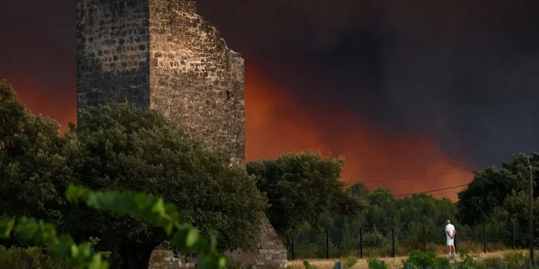 Incêndios florestais ameaçam cidade histórica francesa de Bordeaux