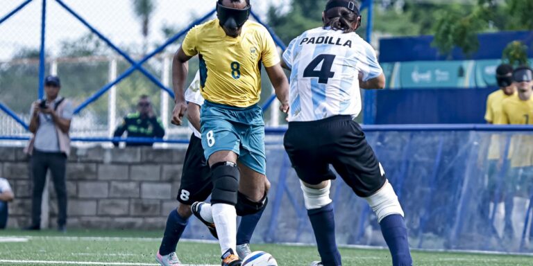 Brasil encerra Jogos Parasul-Americanos com ouro no futebol de cegos