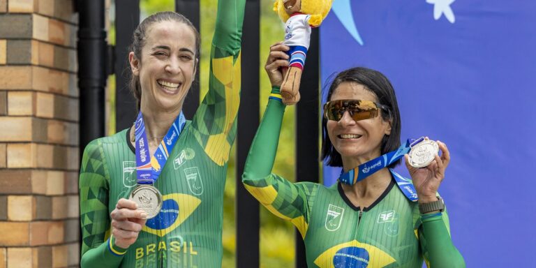 Estrela do atletismo é pódio nos Jogos Parasul-Americanos no ciclismo
