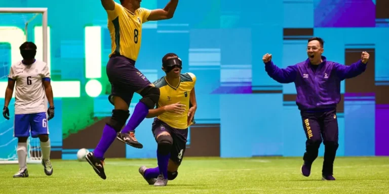 Brasil é heptacampeão da Copa América de futebol de cegos em SP