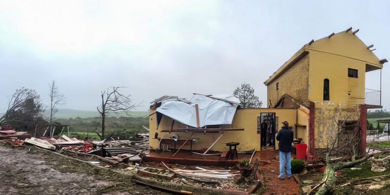 Inmet lança alerta de ciclone extratropical na Região Sul esta noite