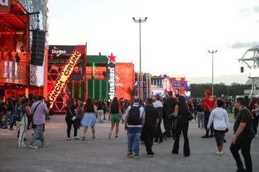 Rio de Janeiro (RJ), 02/09/2026 – Rock in Rio apresenta estrutura em evento teste na Cidade do Rock, na Barra da Tijuca, no Rio de Janeiro. Foto: Tomaz Silva/Agência Brasil